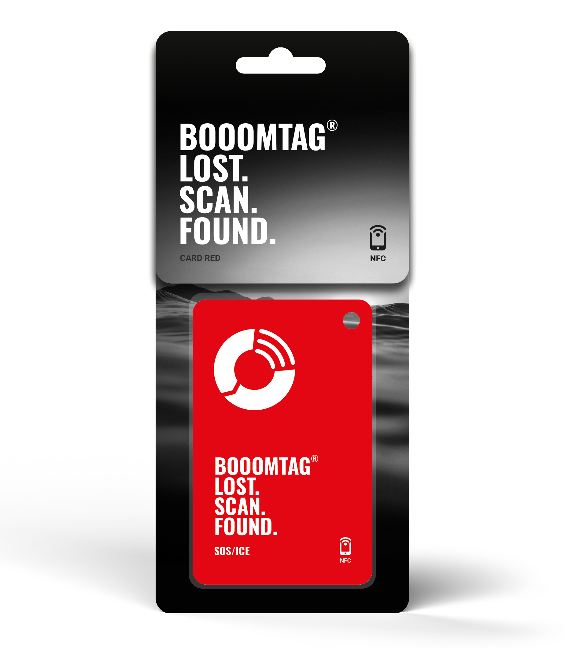 Booomtag® NFC Card Rood