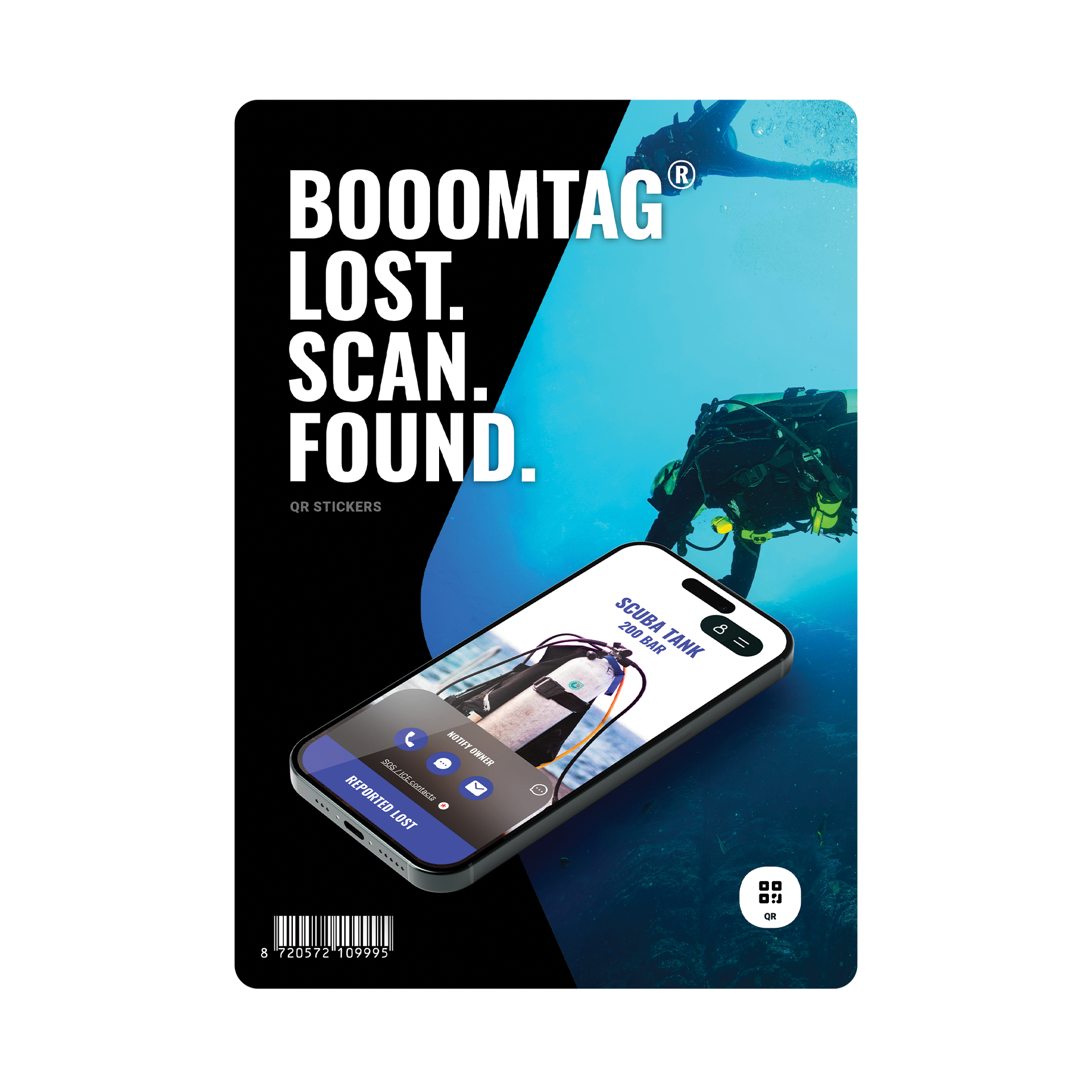Booomtag® QR Stickers