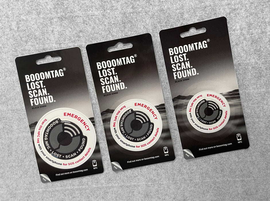 Booomtag® NFC Schwarz
