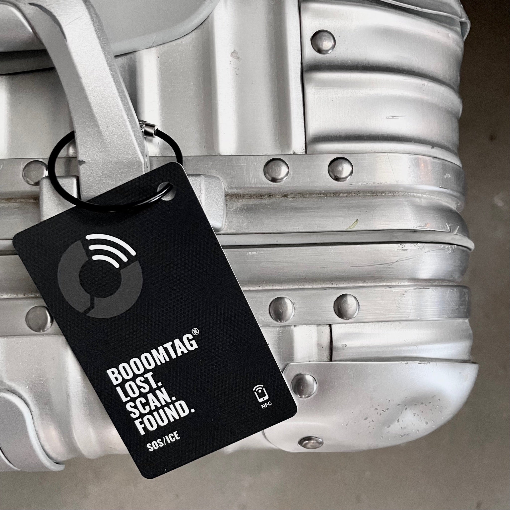 Booomtag®-Karte Rot