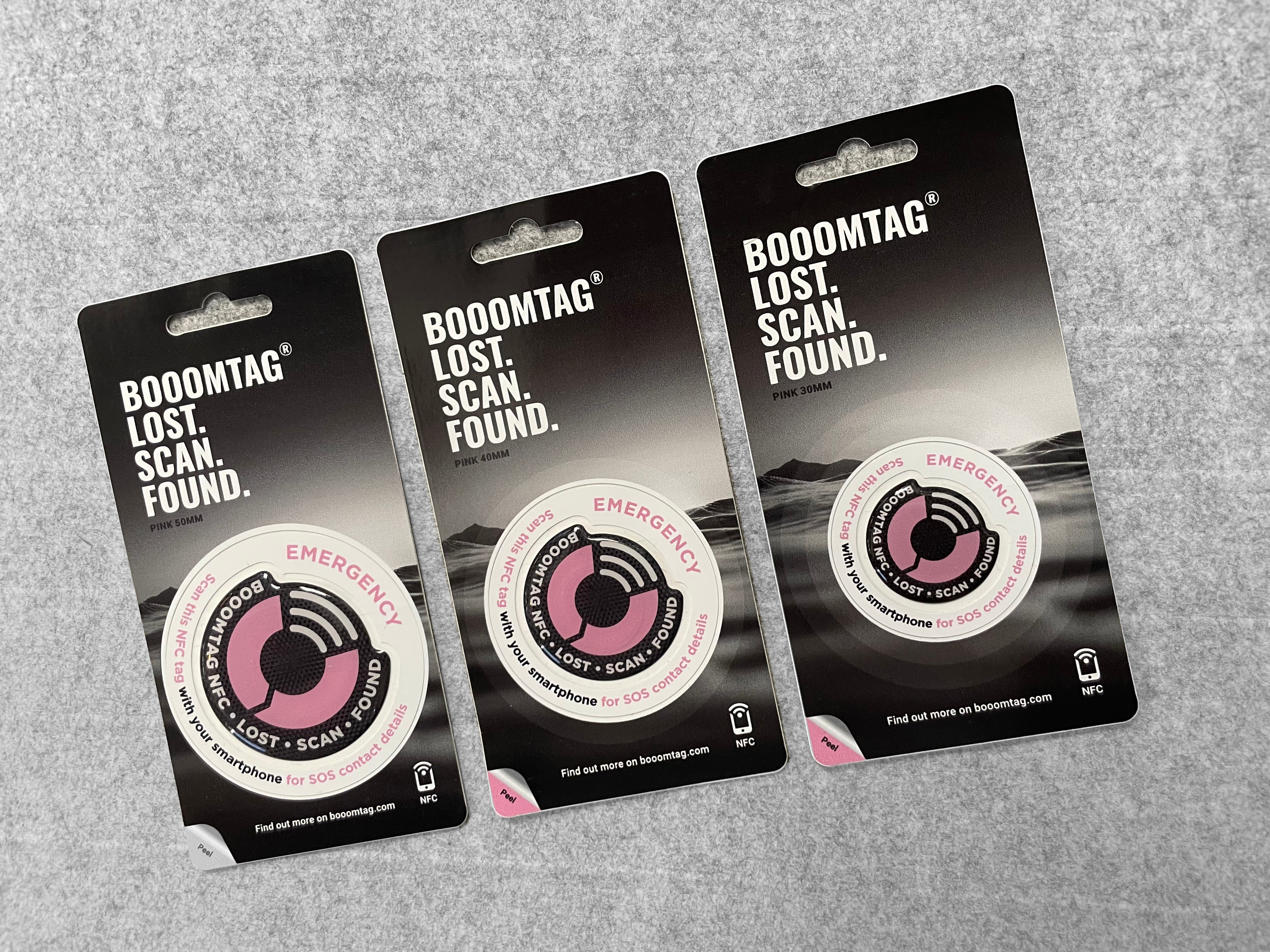 Booomtag® NFC Rosa