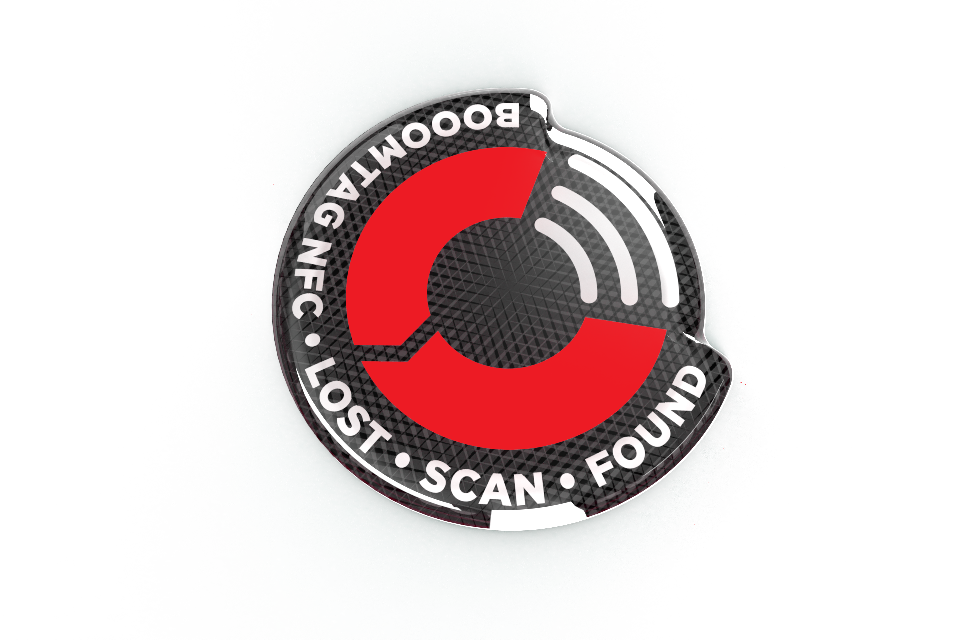 Booomtag® NFC Rood