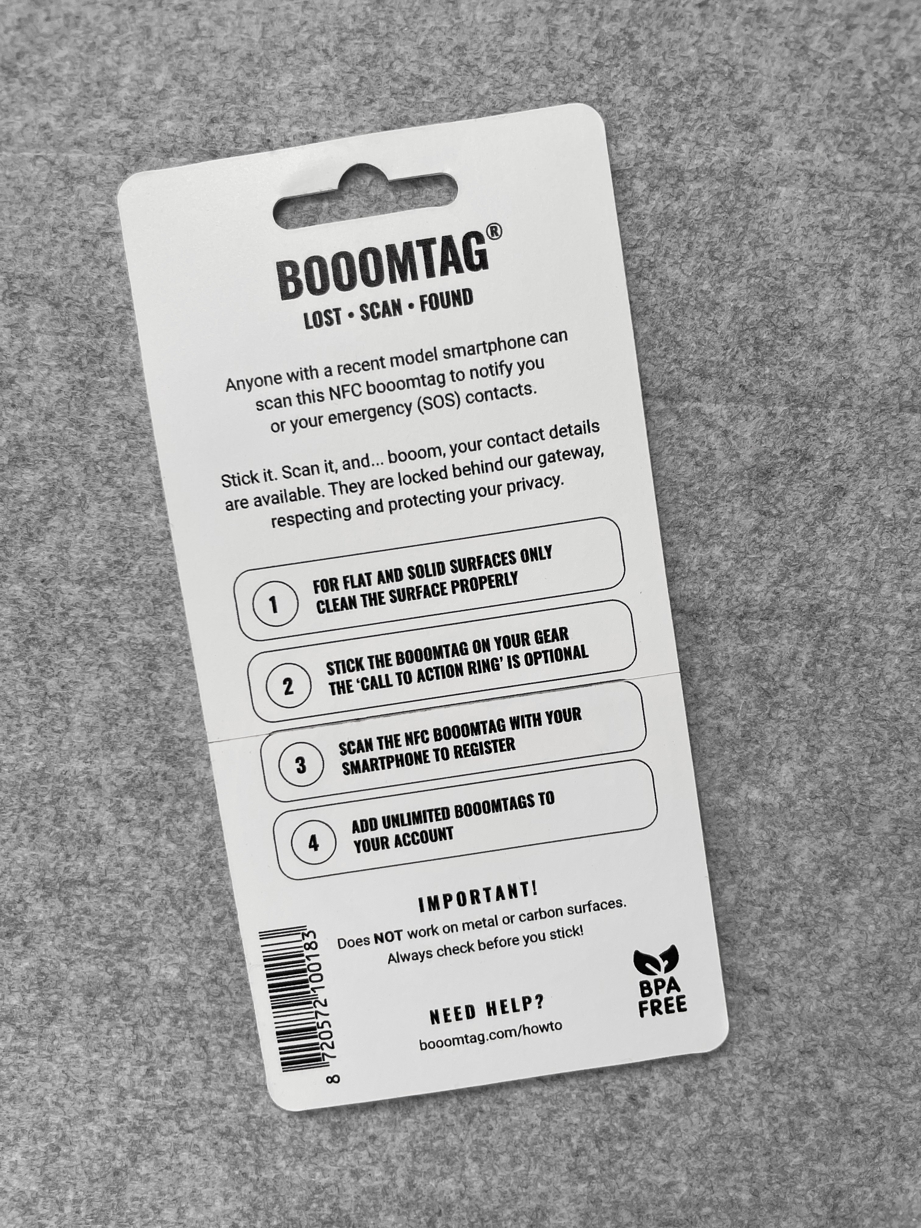 Booomtag® NFC Weiß