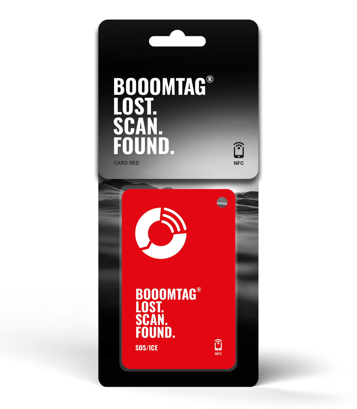 Booomtag® NFC Card Red