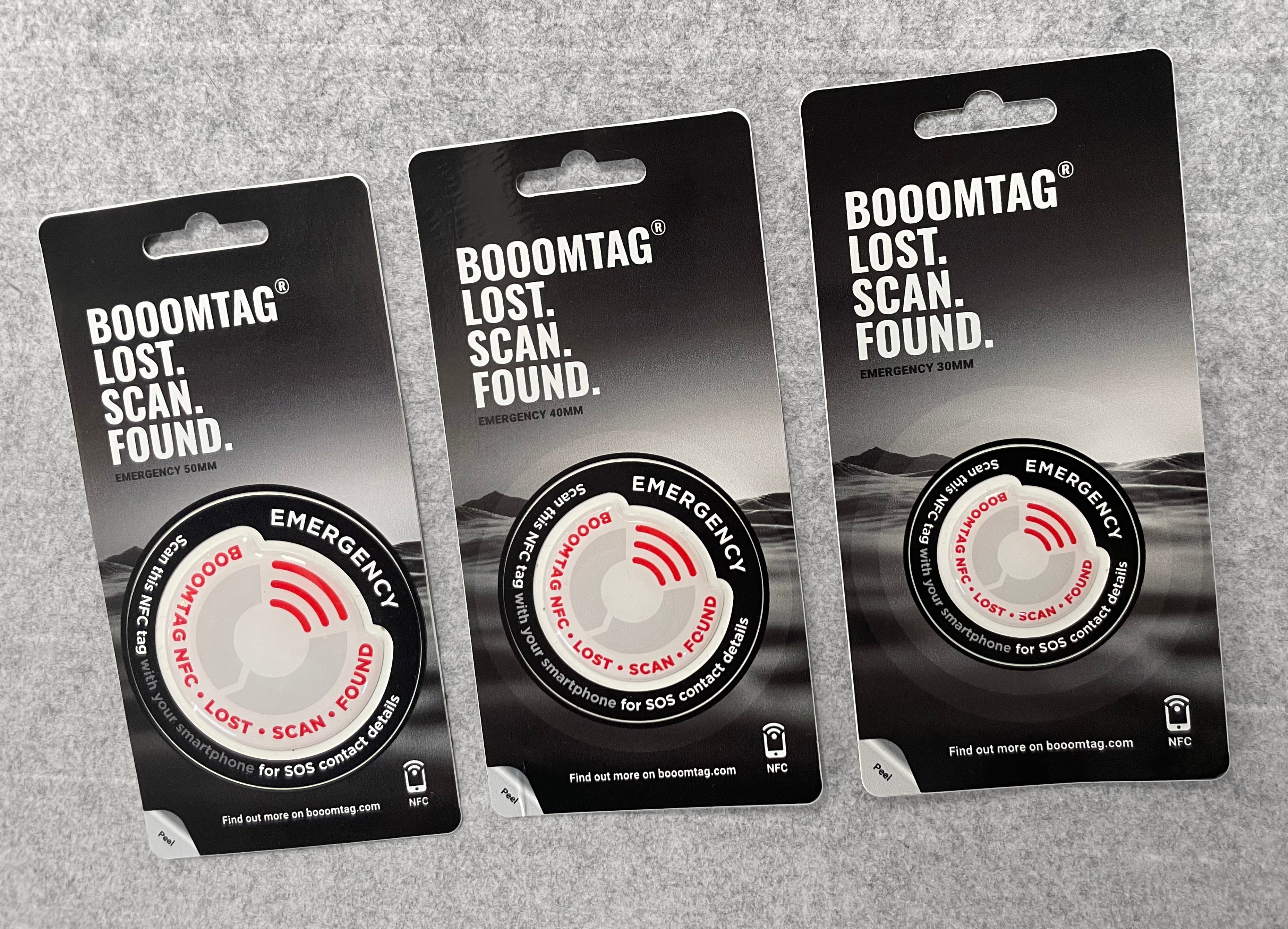 Booomtag® NFC Emergency
