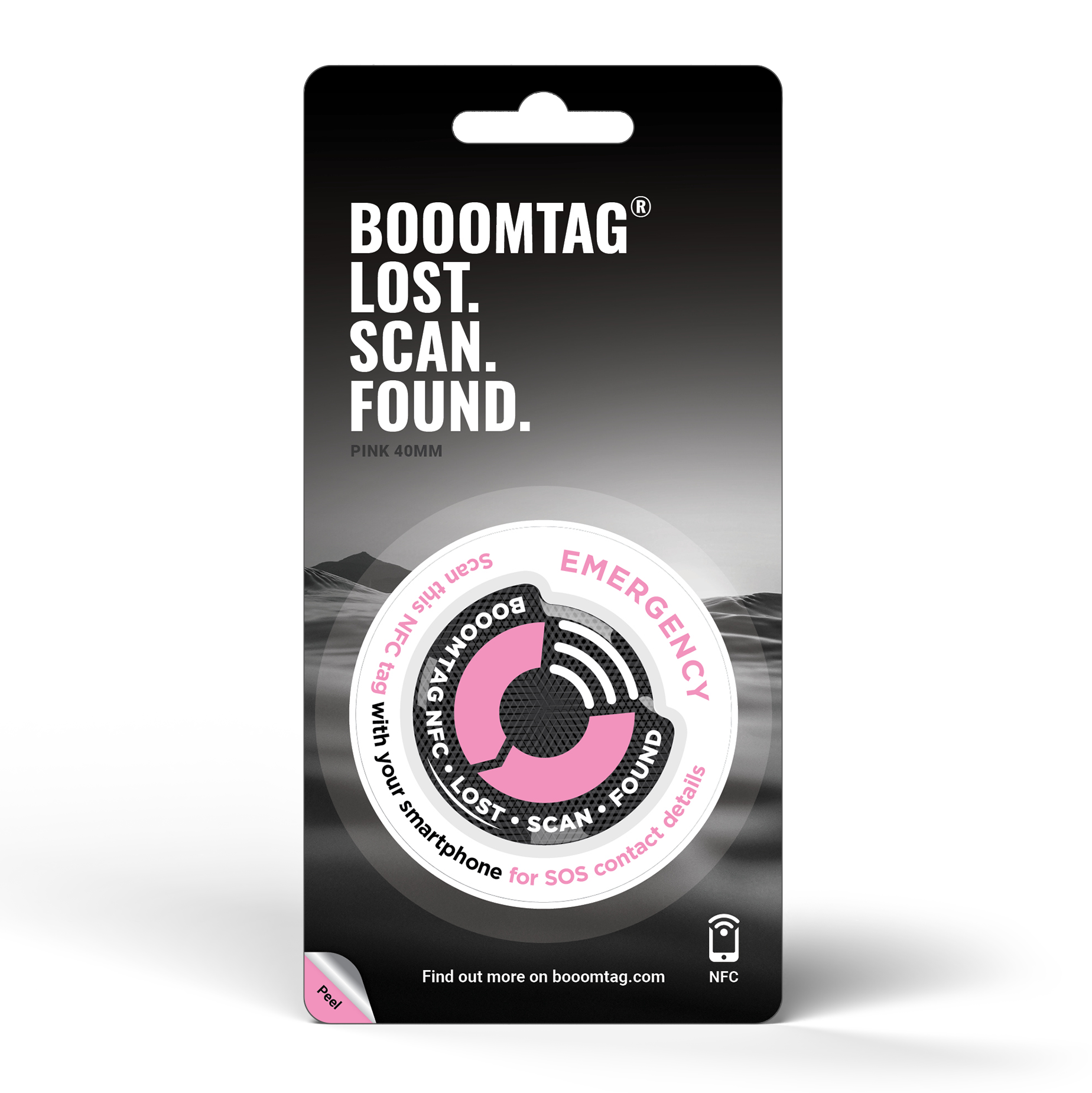 Booomtag® NFC Roze