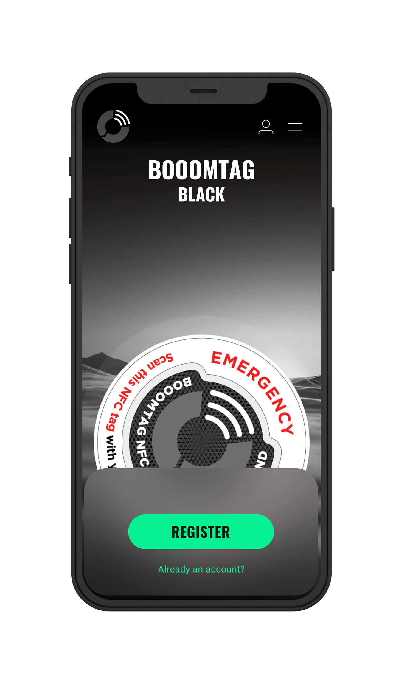 Booomtag® NFC Fabric label